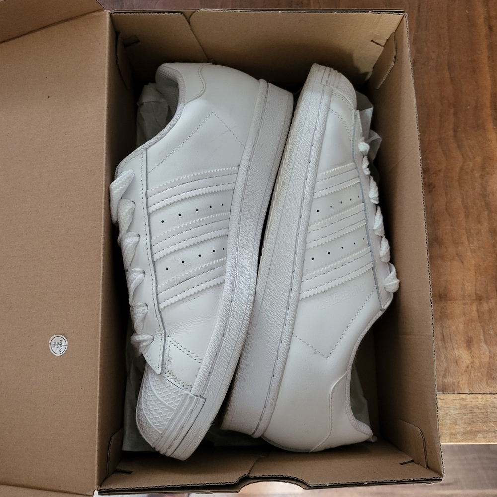 Adidas Superstar Sneakers Shoes - White